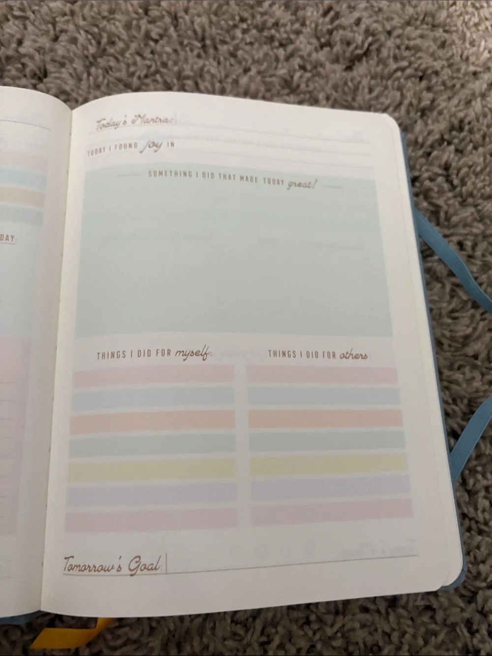 Make Your Own Magic Light Blue Hardcover Journal